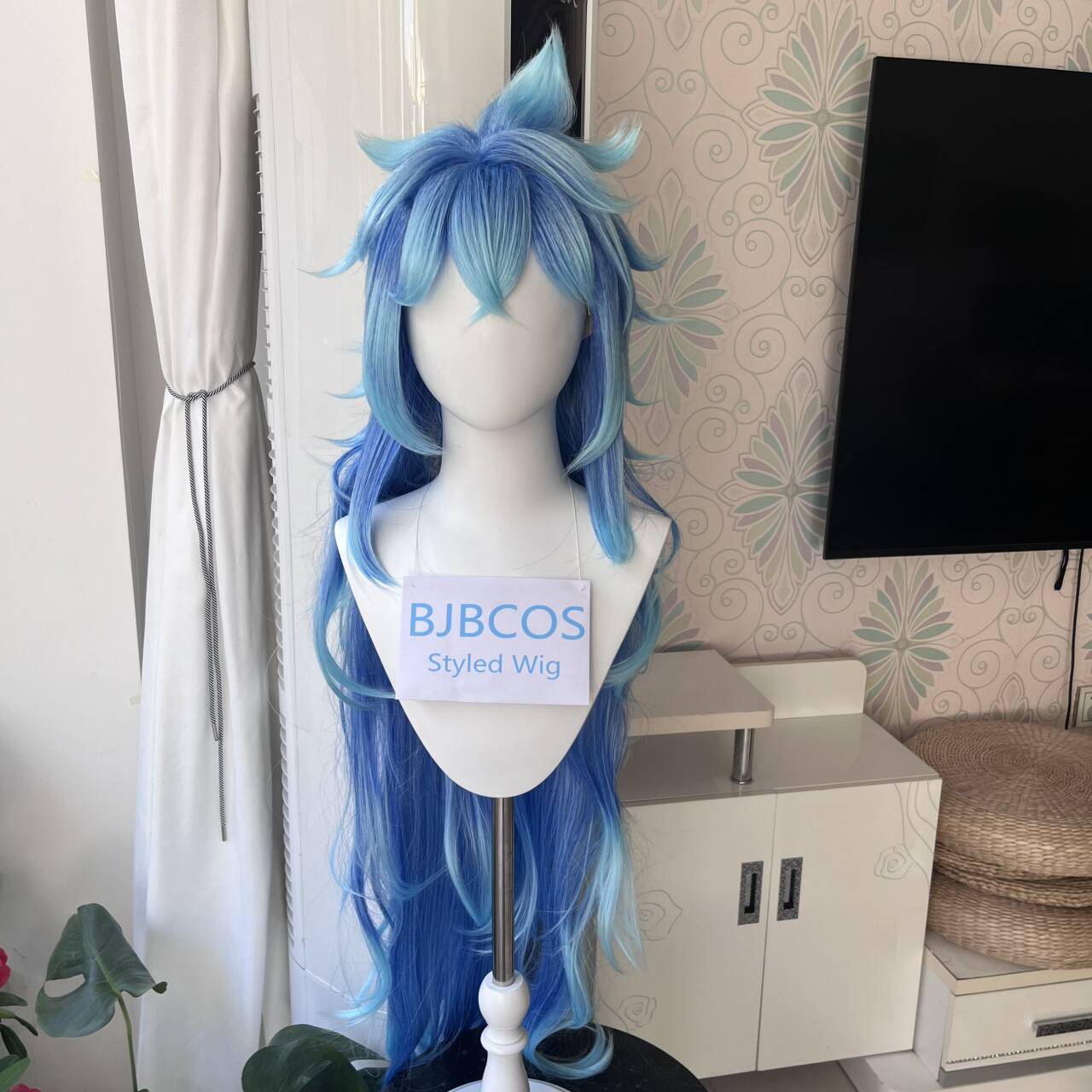 Anime Cosplay Mujer - [Styled Wig]Idia Cosplay Wig Anime Twisted