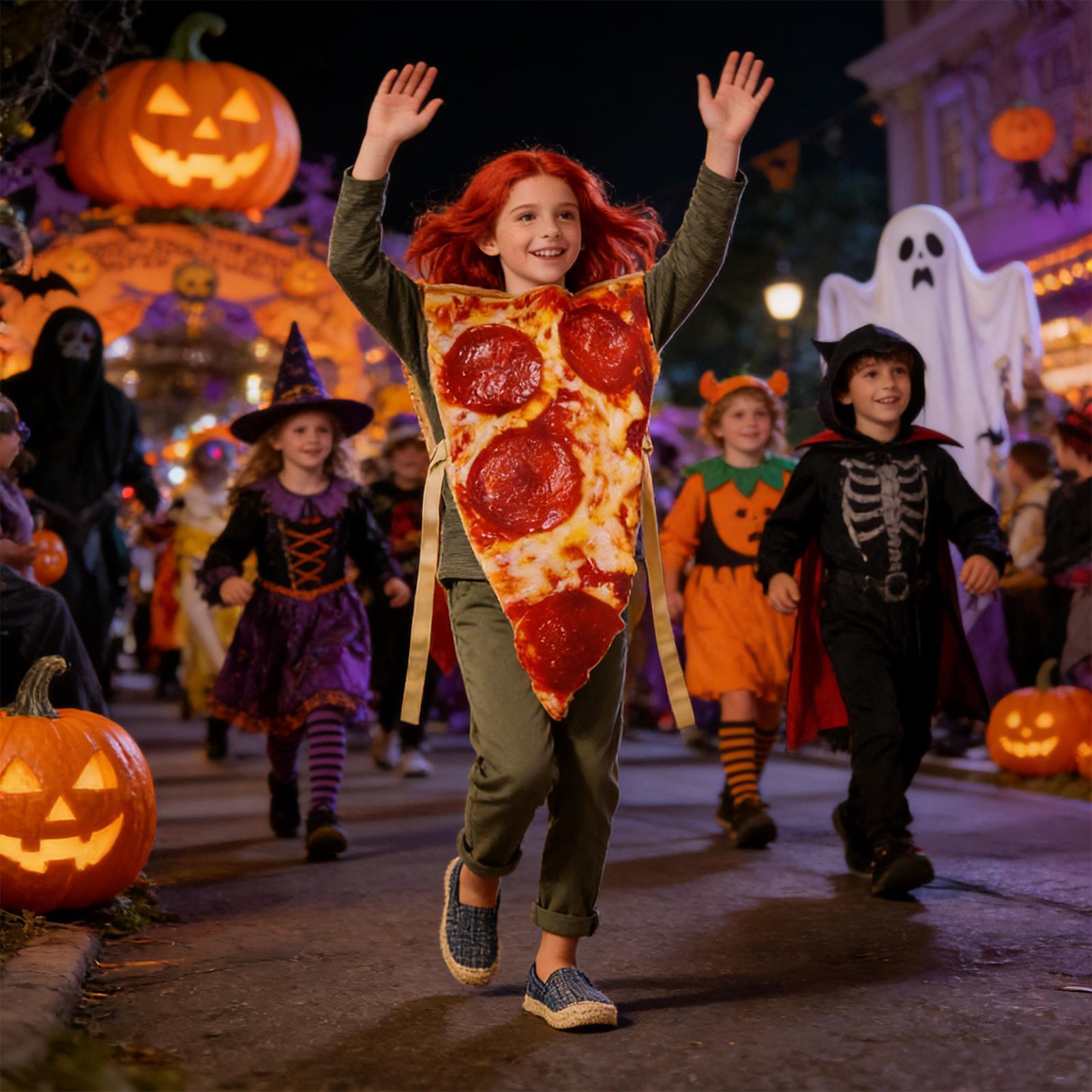 Pizza Halloween Costume Realis - Anime Cosplay Realistic recension och pris
