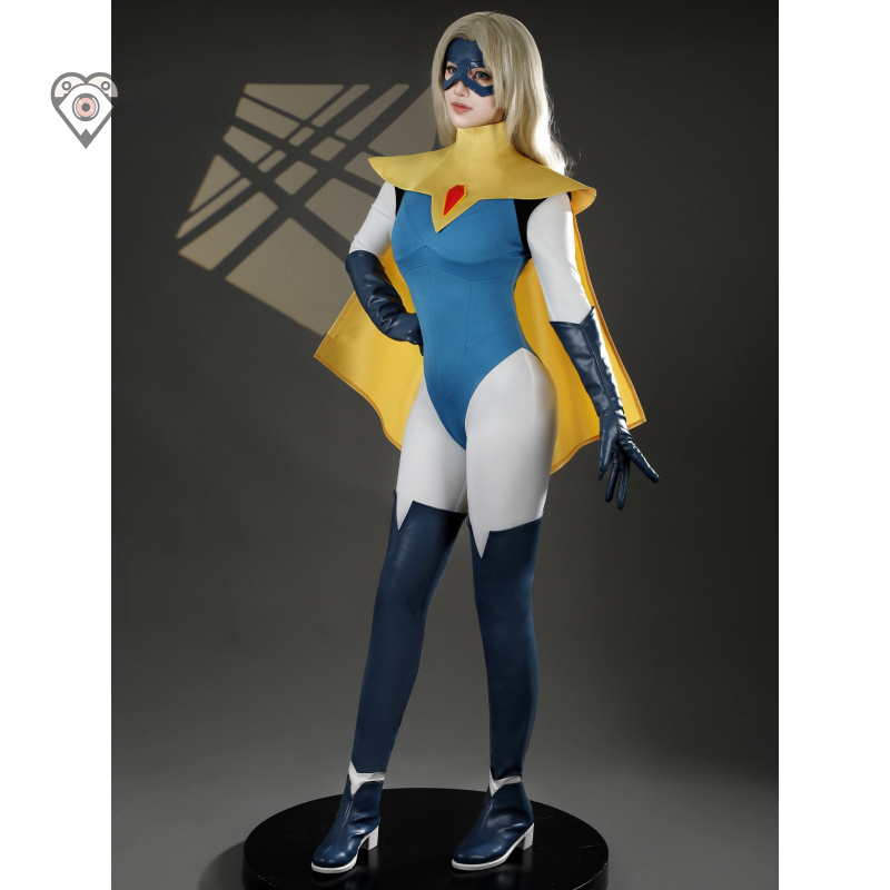 Blonde Blazer Game Dispatch Co - Anime Cosplay Mask recension och pris