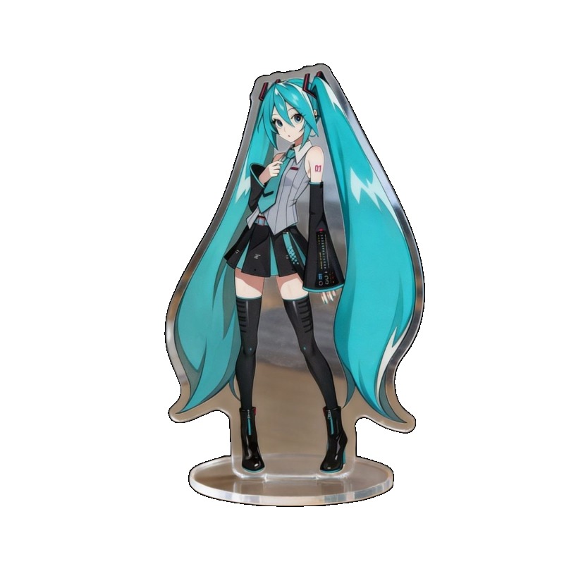 Hatsune Miku 10cm Acrylic Stan - Anime Cosplay Cute recension och pris