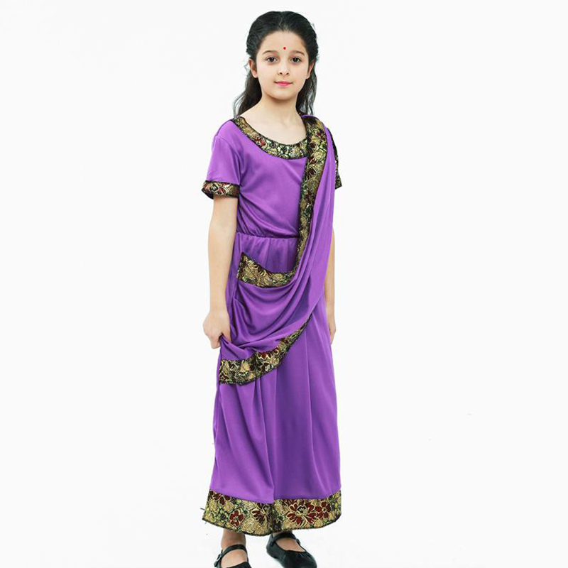 India traditional clothing Sar - Anime Cosplay India recension och pris