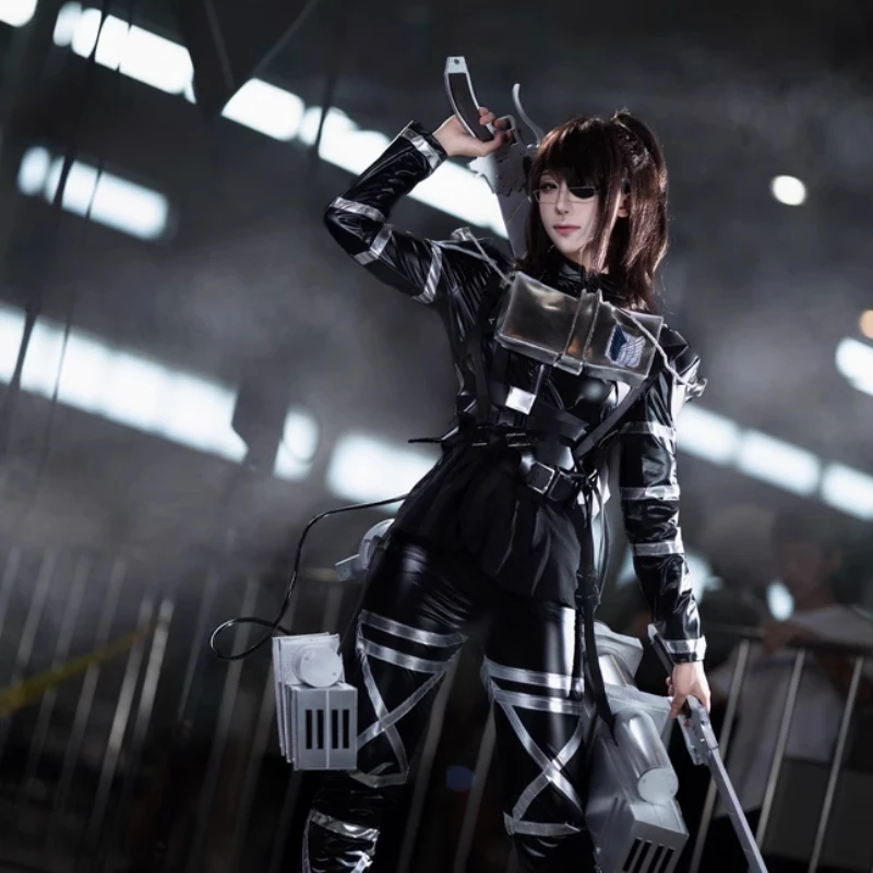 Mikasa  Ackerman Costumes Atta - Anime Cosplay Dress For Women recension och pris