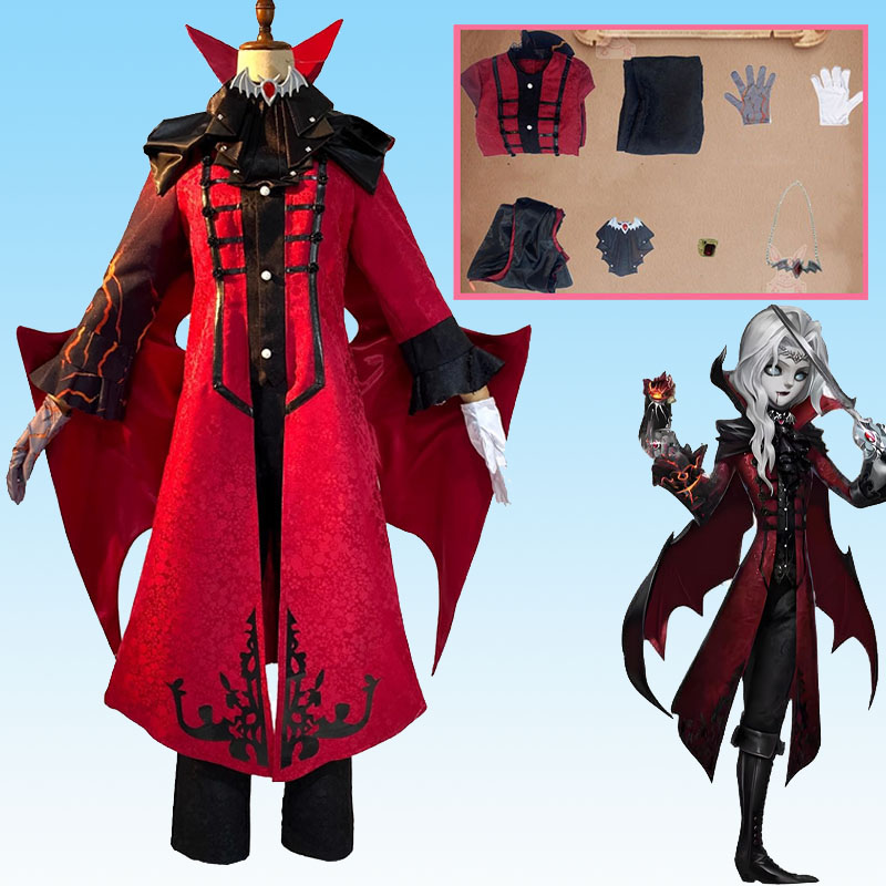 Identity V Photographer Joseph - Anime Cosplay Red recension och pris
