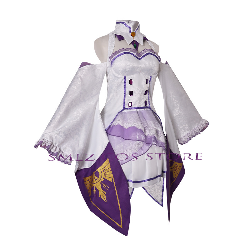Emilia Cosplay Anime Re Zero K - Anime Cosplay Dress For Women recension och pris