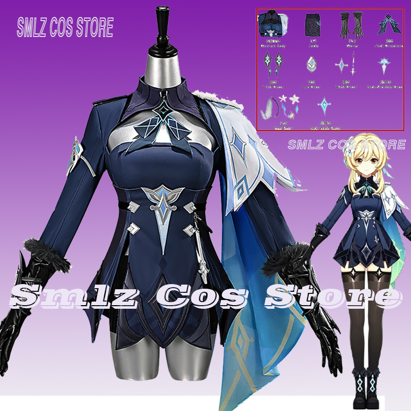 2026 Genshin Impact Traveler L - Anime Cosplay Dress For Women recension och pris