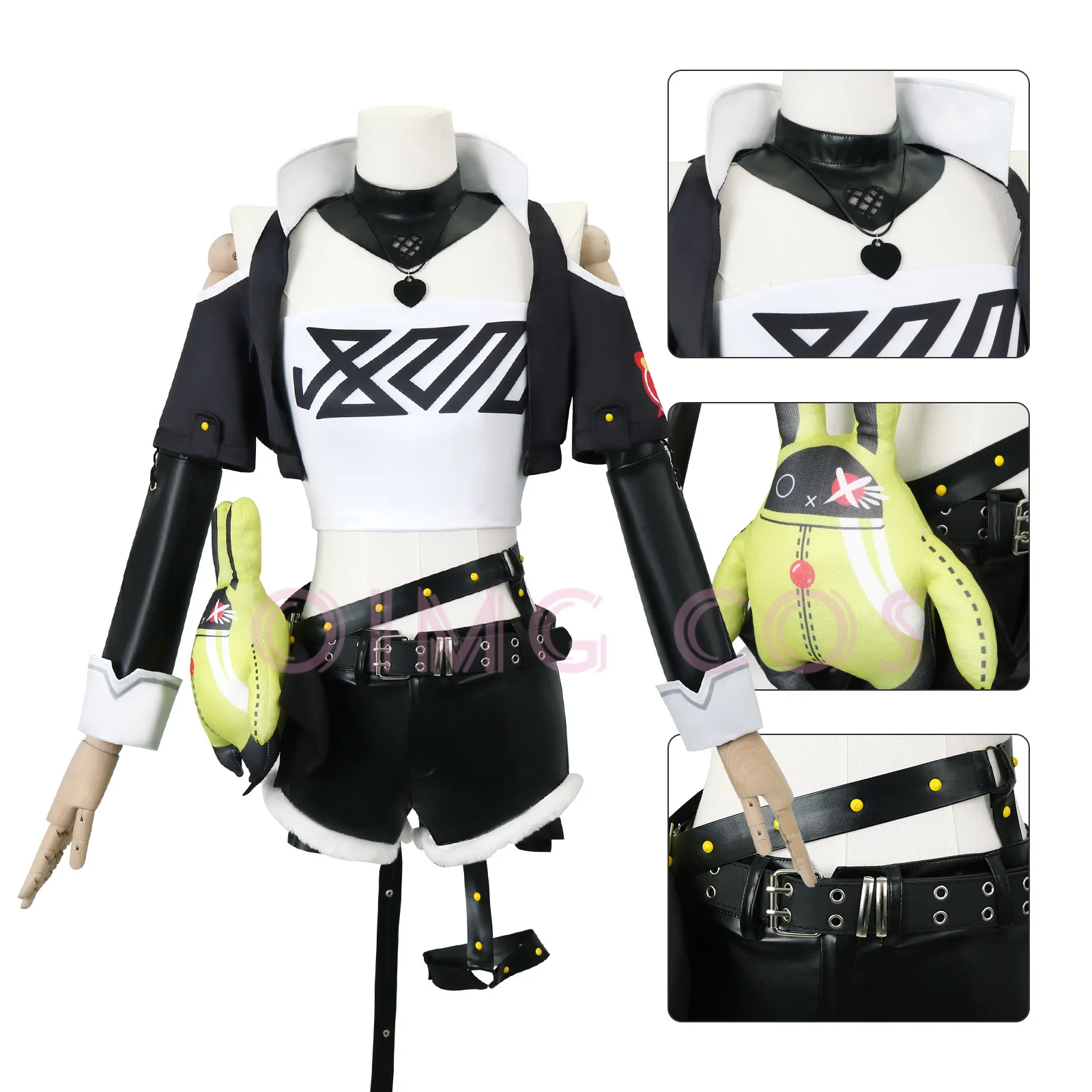 Nicole Demara Zenless Zone Zer - Anime Cosplay Mujer recension och pris