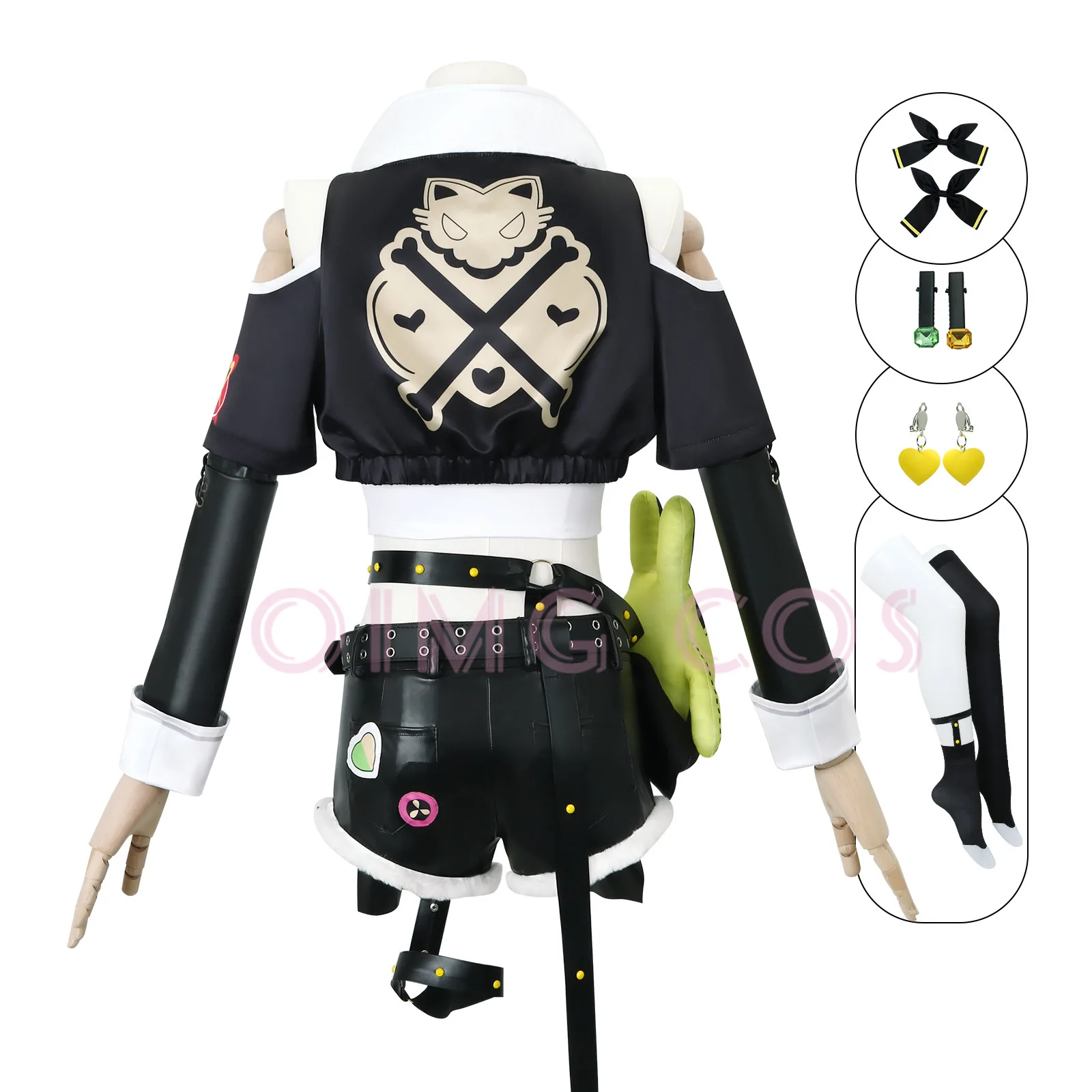 Nicole Demara Zenless Zone Zer - Anime Cosplay Mujer recension och pris