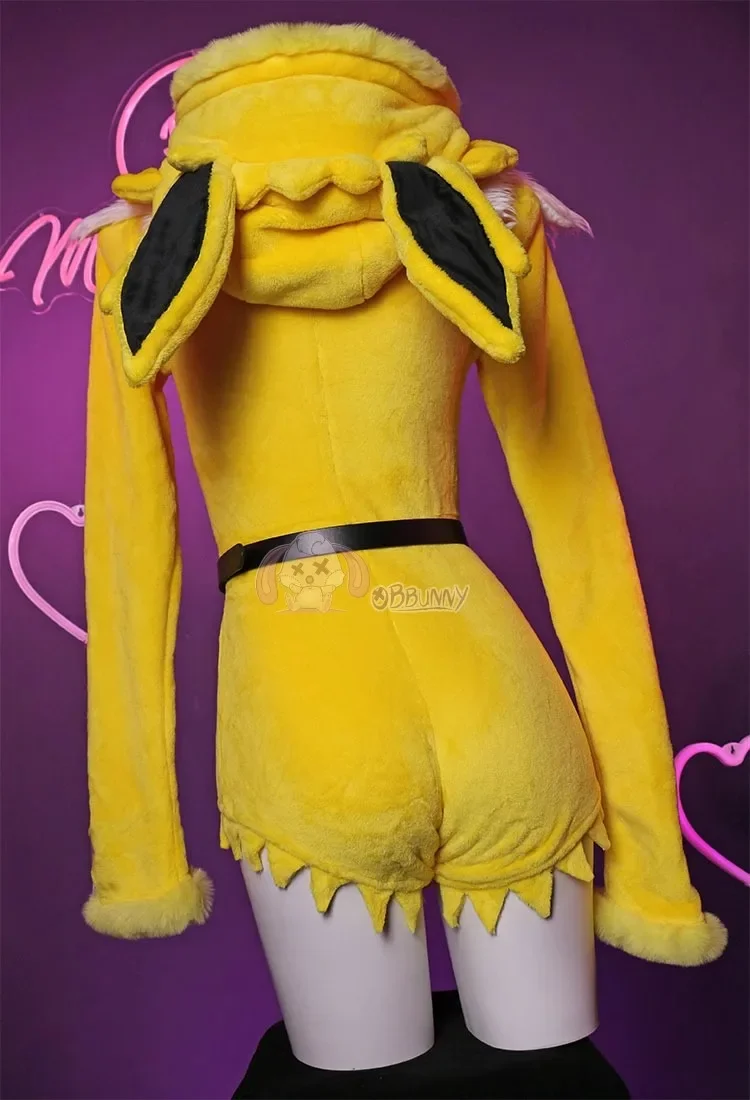 Sexy Deep V Hooded Bodysuit So - Cosplay Anime Bunny Girl recension och pris