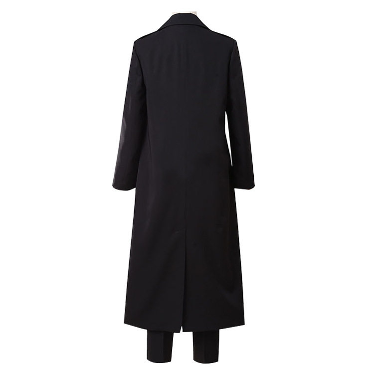 Makima Long Black Windbreaker  - Anime Cosplay Makima recension och pris