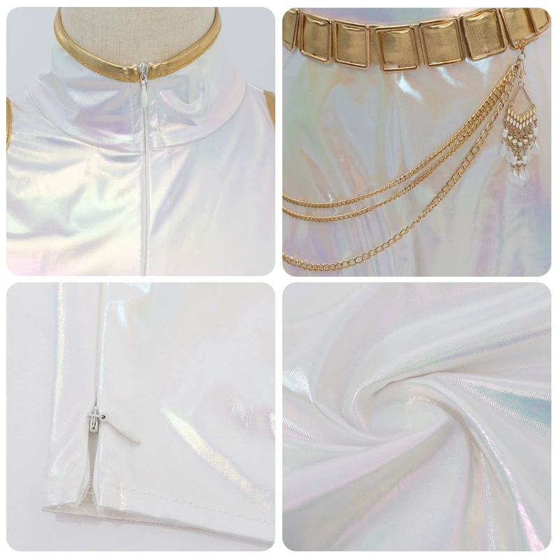 Cosplay Costume PU Leather Whi - Anime Cosplay Mujer recension och pris