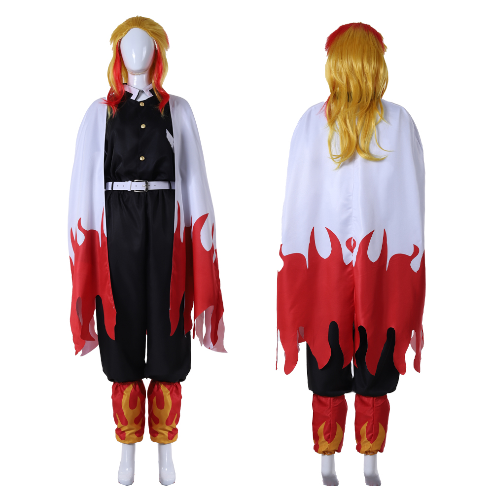 Flame Hashira Cosplay Uniform  - Demon Slayer Haori recension och pris