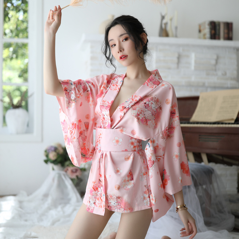Sakura Girl Kimono Dress Japan - Demon Slayer Haori recension och pris