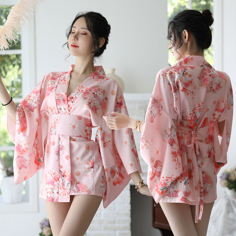 Sakura Girl Kimono Dress Japan - Demon Slayer Haori recension och pris