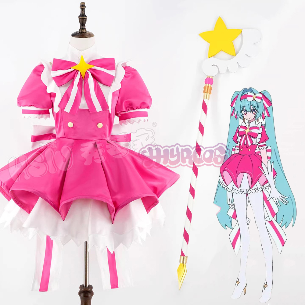 MMiku Retry Cosplay Costumes W - Anime Cosplay Japanese Girl recension och pris