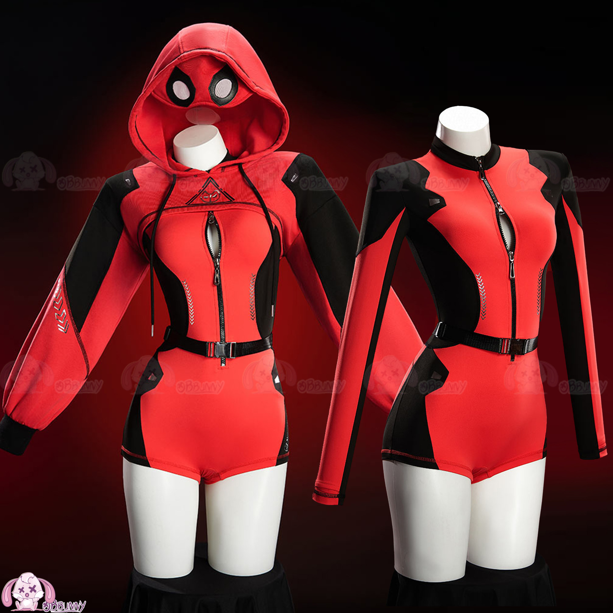 DeadPooing Cosplay Costume  Ou - Anime Cosplay Red recension och pris