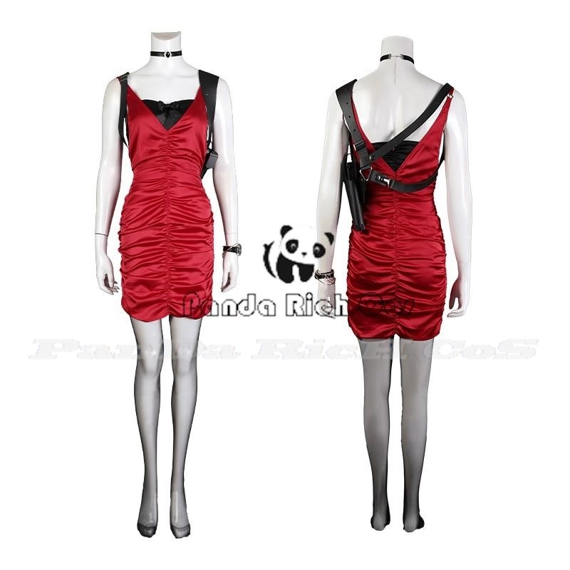 Female Resident 4 Ada Wong Cos - Anime Cosplay Japanese Girl recension och pris