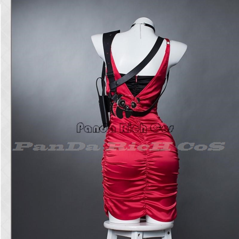 Female Resident 4 Ada Wong Cos - Anime Cosplay Japanese Girl recension och pris