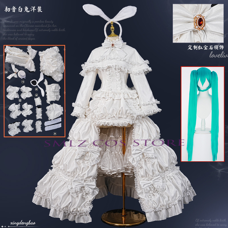 2026 Rabbit MikuuU Cosplay Ani - Anime Cosplay Mujer recension och pris