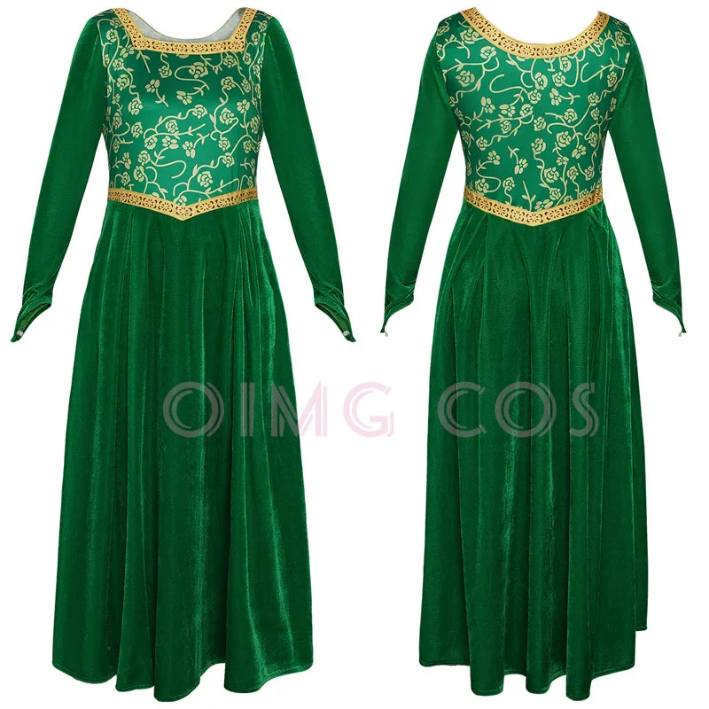 Princess Fiona Cosplay Costume - Anime Cosplay Dress For Women recension och pris